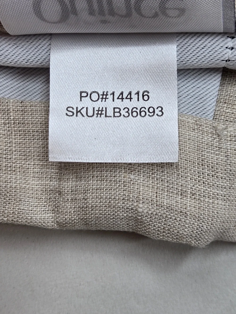 QUINCE Set Of 2 48x84 European Linen True Blackout Curtains Flax 9970